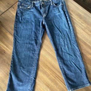 Banana Republic cropped jeans, size 12